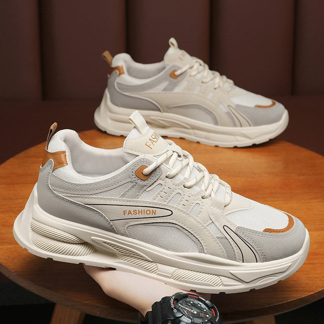 Zapatillas Hombre Vulcano Biege Moqenko