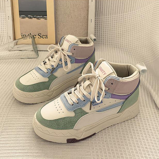 Zapatillas Mujer Uniity Verde Moqenko