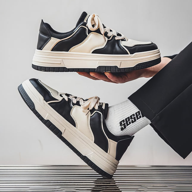 Zapatillas Hombre Lyon Negro Moqenko