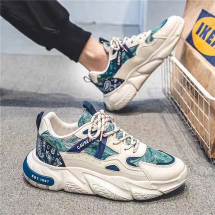 Zapatillas Hombre Atlas Azul Moqenko