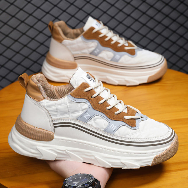 Zapatillas Hombre Bertovi Beige Moqenko