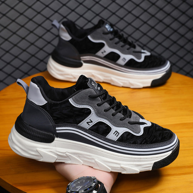 Zapatillas Hombre Bertovi Negro Moqenko