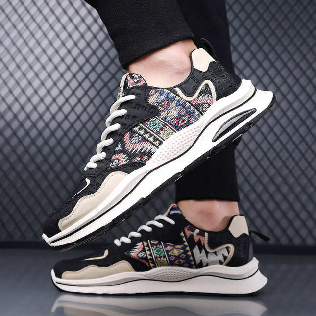 Zapatillas Hombre Guo Chao 2.0 Negro Moqenko