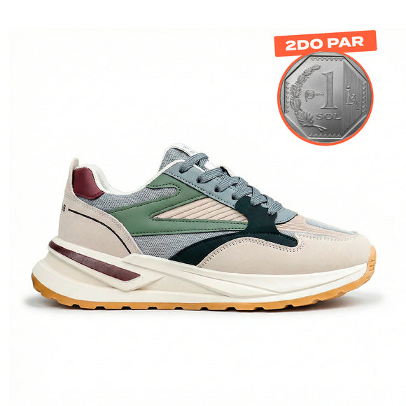 Zapatillas Hombre Sierra Gris Moqenko