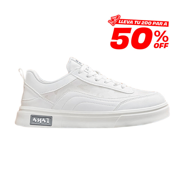 Zapatillas Hombre Tanos Blanco Moqenko