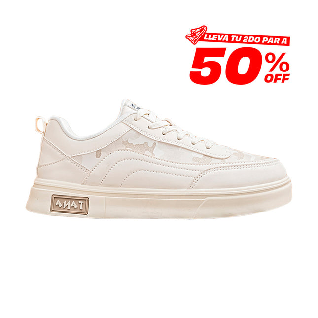 Zapatillas Hombre Tanos Beige Moqenko