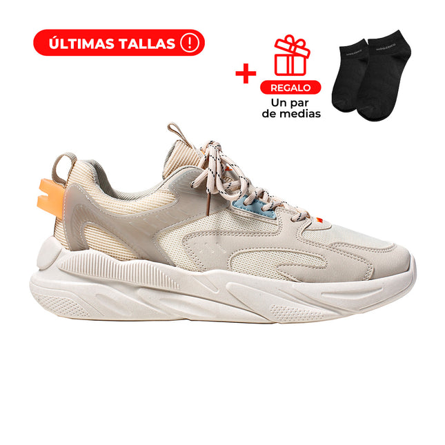 Zapatillas Hombre Titan Beige Moqenko – Últimos pares