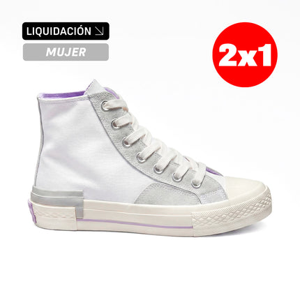 Zapatillas Mujer Tokio Purpura Moqenko