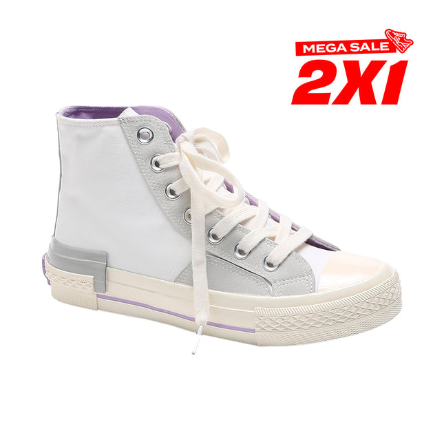 Zapatillas Mujer Tokio Purpura Moqenko