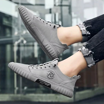 Zapatillas Hombre Toronto Gris Moqenko