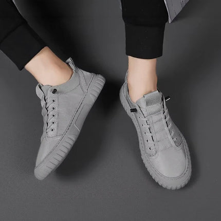 Zapatillas Hombre Toronto Gris Moqenko