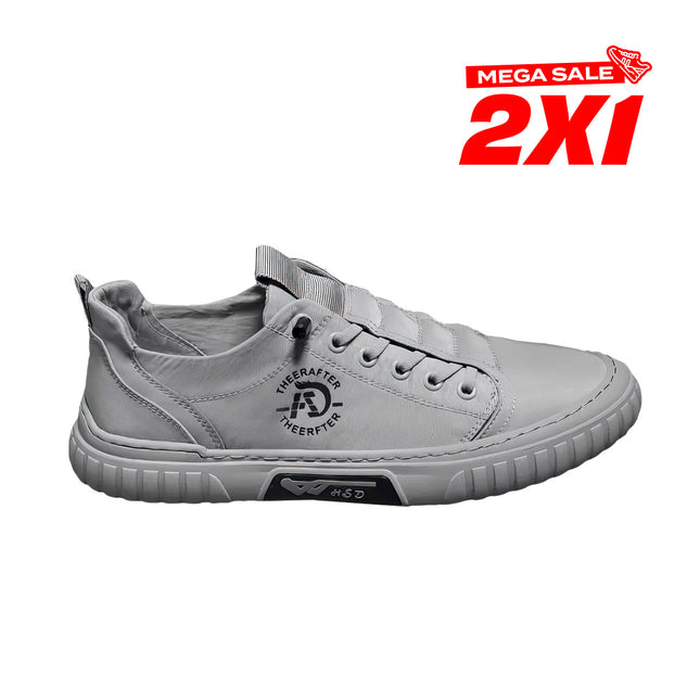 Zapatillas Hombre Toronto Gris Moqenko