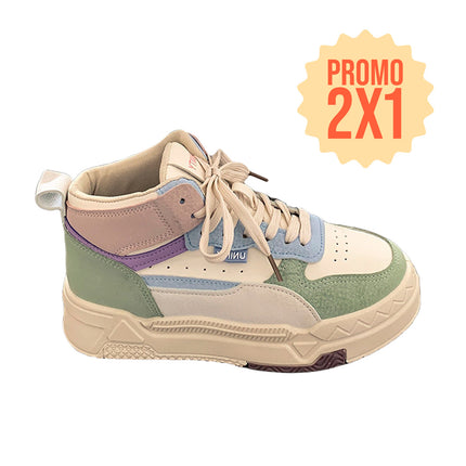 Zapatillas Mujer Uniity Verde Moqenko