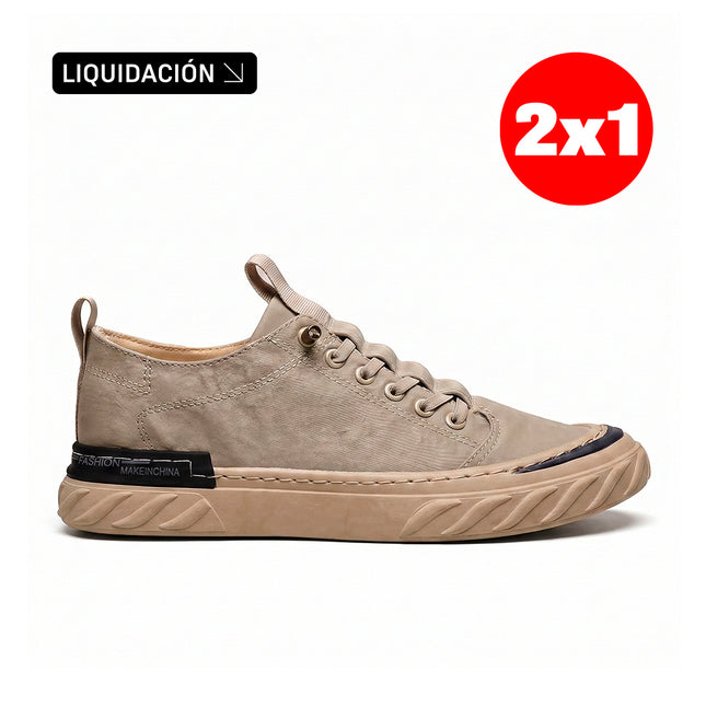 Zapatillas Hombre Urban 2.0 Beige Moqenko