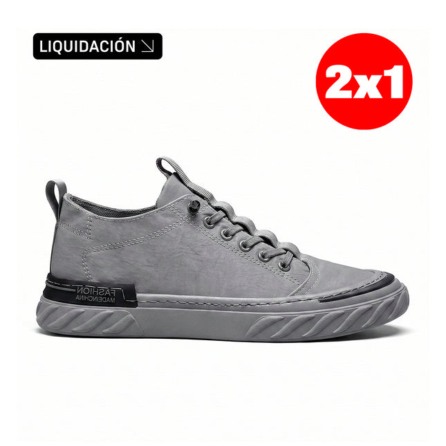 Zapatillas Hombre Urban 2.0 Gris Moqenko