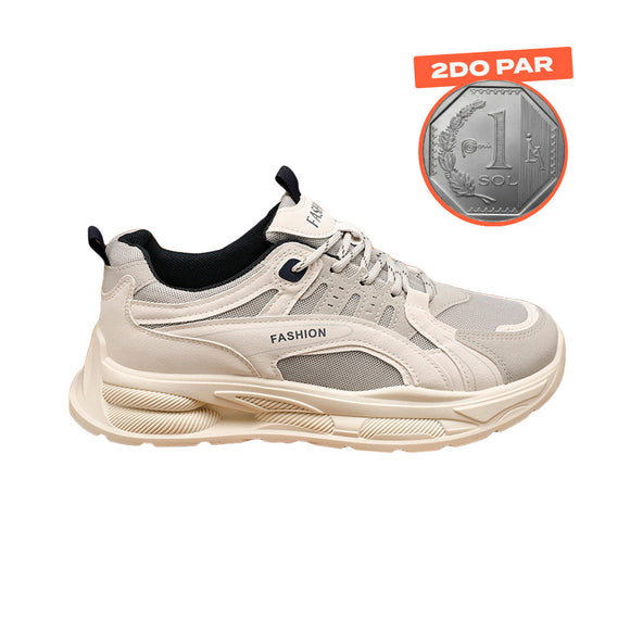 Zapatillas Hombre Vulcano Negro Moqenko