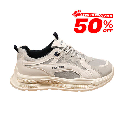 Zapatillas Hombre Vulcano Negro Moqenko