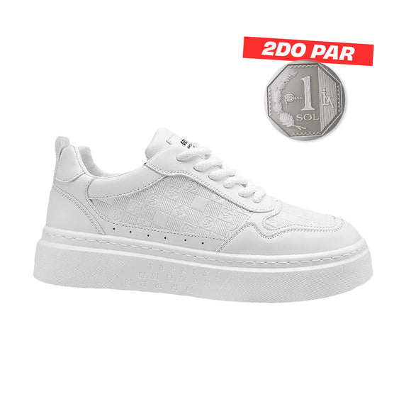 Zapatillas Hombre Zero Blanco Moqenko