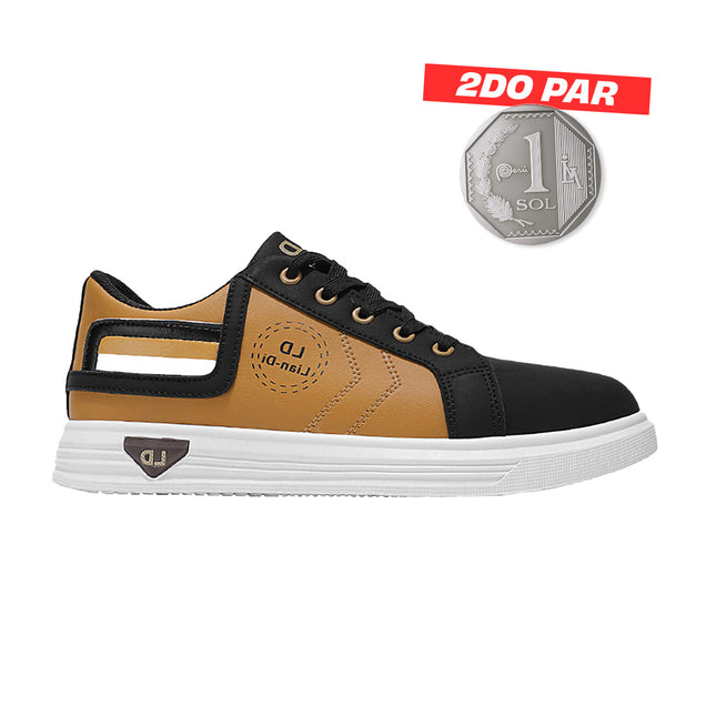 Zapatillas Hombre Strike Marron Moqenko