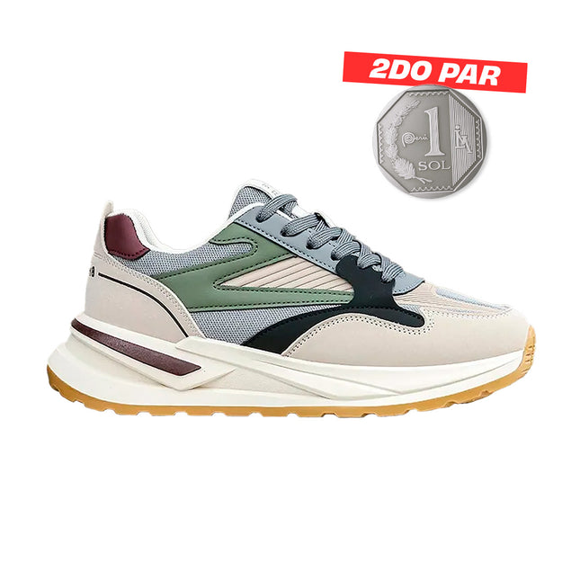 Zapatillas Hombre Sierra Gris Moqenko