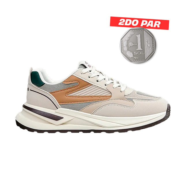 Zapatillas Hombre Sierra Marron Moqenko