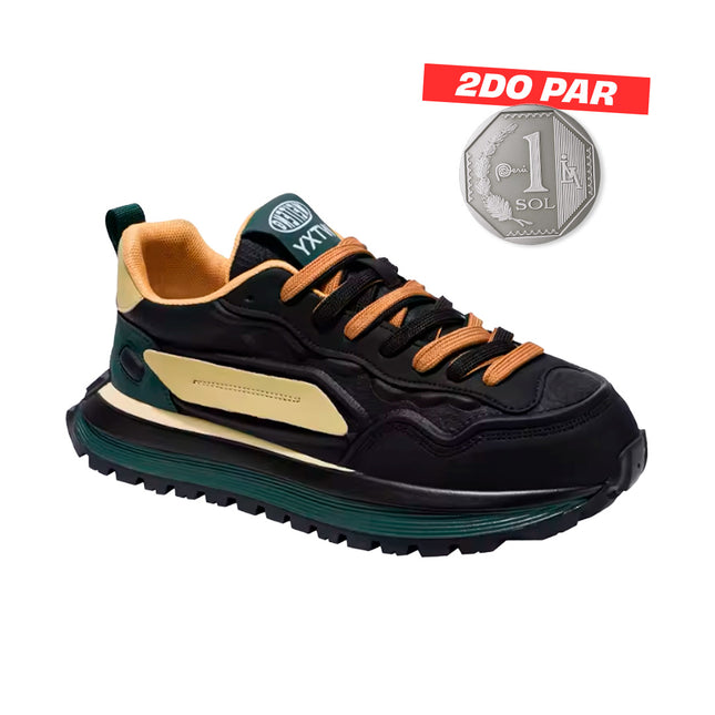 Zapatillas Hombre Ranger Negro Moqenko