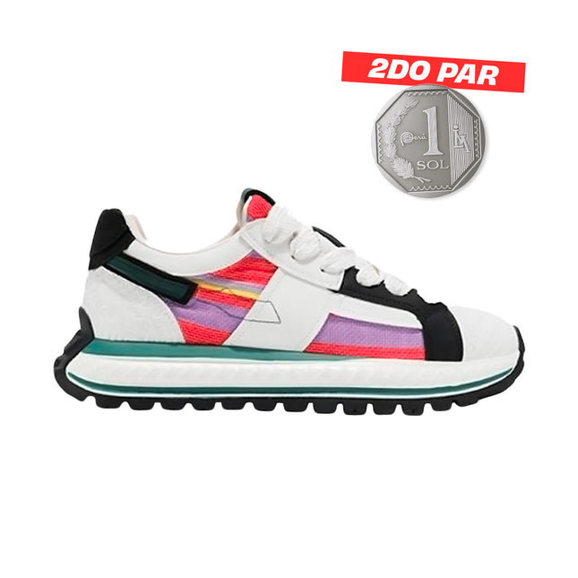 Zapatillas Hombre Prisma Rojo Moqenko