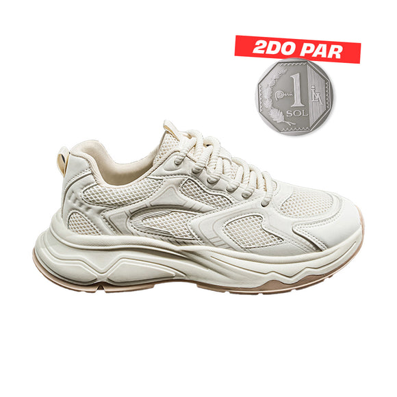Zapatillas Hombre Halo Beige Moqenko