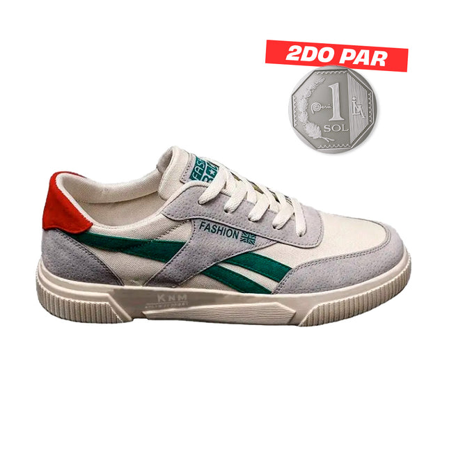 Zapatillas Hombre Flint Verde Moqenko