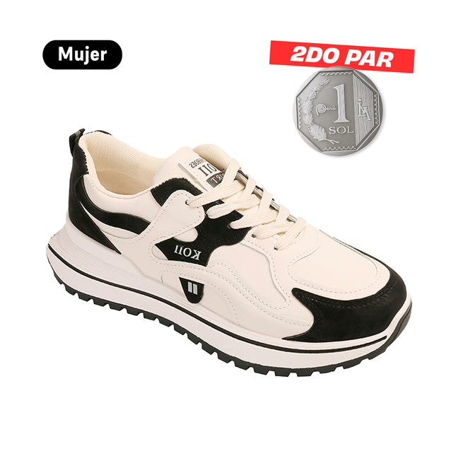 Zapatillas Mujer Shira Negro Moqenko