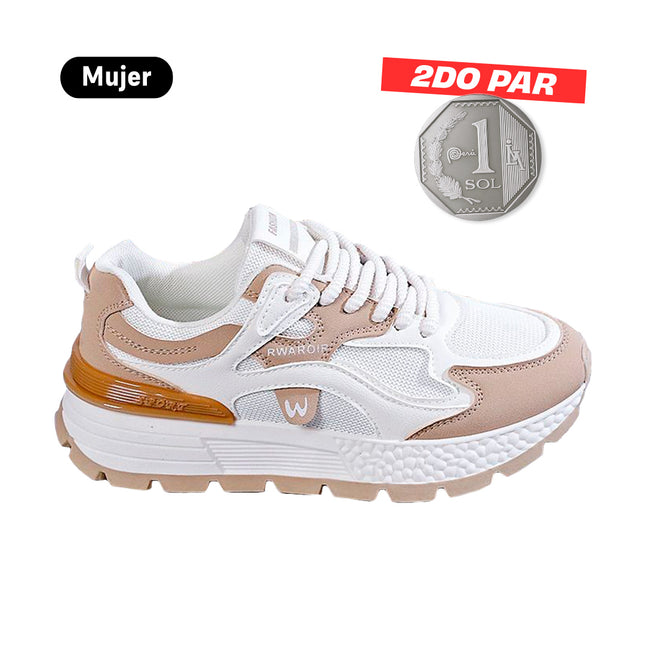 Zapatillas Mujer Nara Marron Moqenko