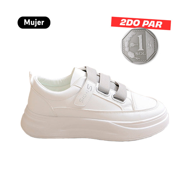 Zapatillas Mujer Ivy Gris Moqenko