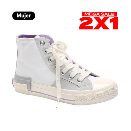 Zapatillas Mujer Tokio Purpura Moqenko