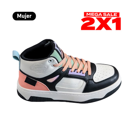 Zapatillas Mujer Atenas Rosado Moqenko