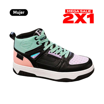 Zapatillas Mujer Atenas Verde Moqenko