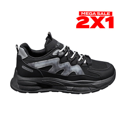 Zapatillas Hombre Dabi Negro Moqenko