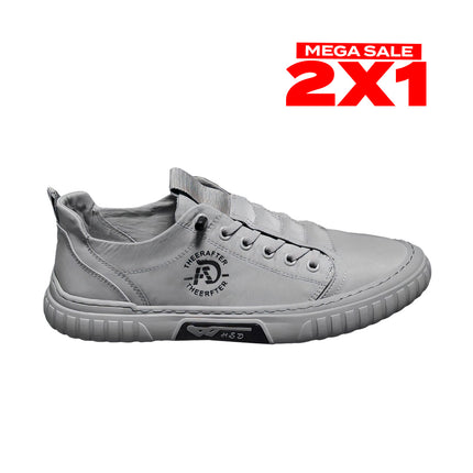 Zapatillas Hombre Toronto Gris Moqenko