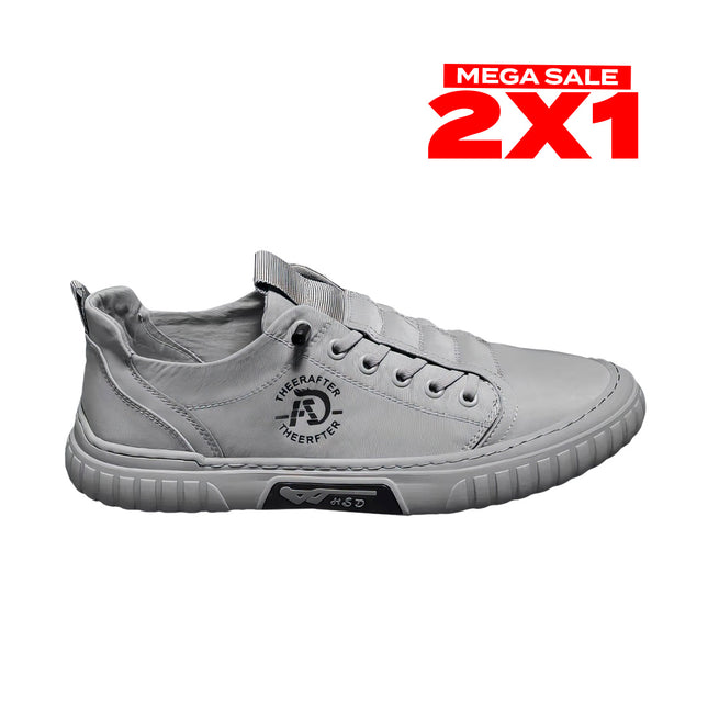 Zapatillas Hombre Toronto Gris Moqenko