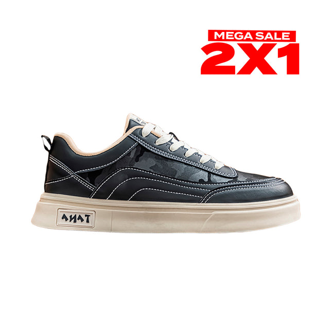 Zapatillas Hombre Tanos Negro Moqenko