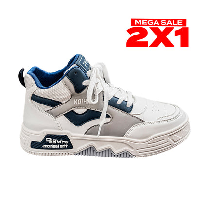 Zapatillas Hombre Luanda Azul Moqenko