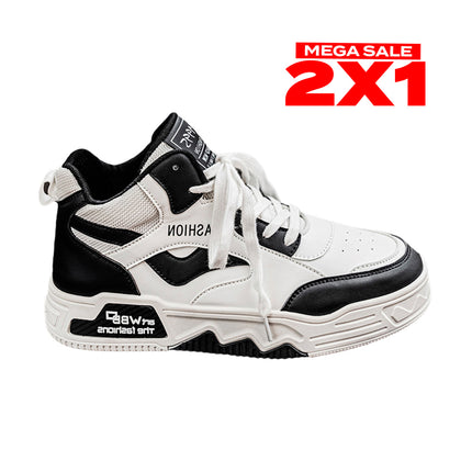 Zapatillas Hombre Luanda Negro Moqenko