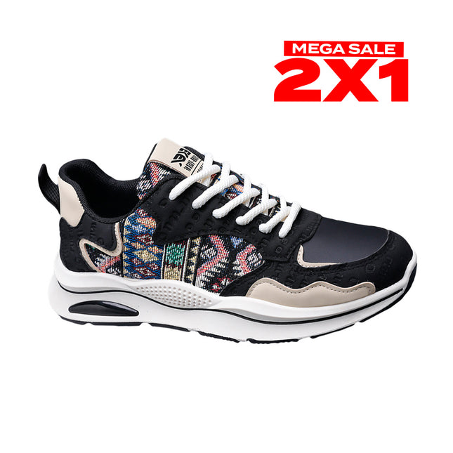 Zapatillas Hombre Guo Chao 2.0 Negro Moqenko