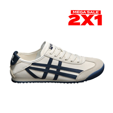 Zapatillas Hombre Fashion Trend Azul Moqenko