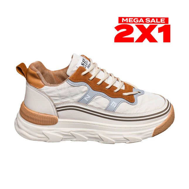 Zapatillas Hombre Bertovi Beige Moqenko