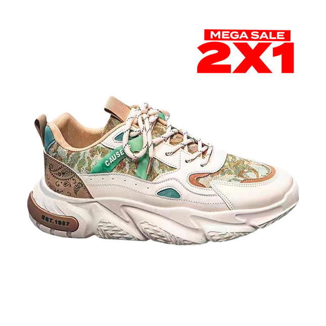 Zapatillas Hombre Atlas Marron Moqenko