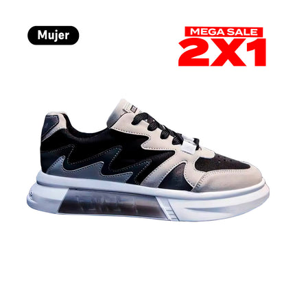 Zapatillas Mujer Yibeid Gris Moqenko