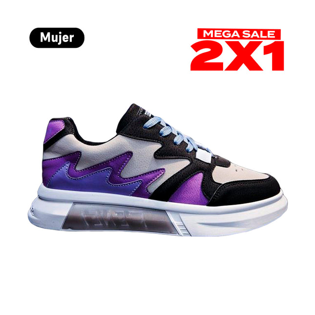 Zapatillas Mujer Yibeid Purpura Moqenko