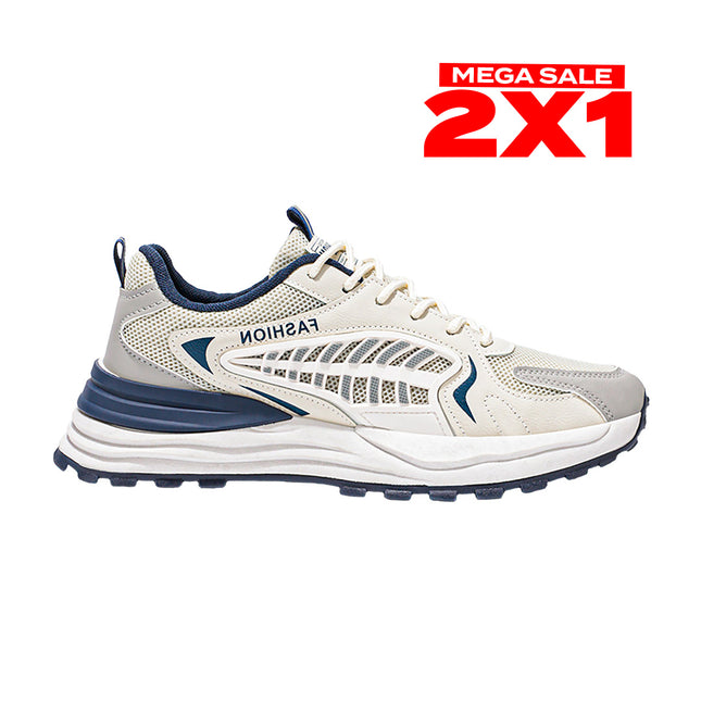 Zapatillas Hombre Vantage Gris Moqenko