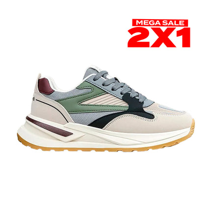 Zapatillas Hombre Sierra Gris Moqenko