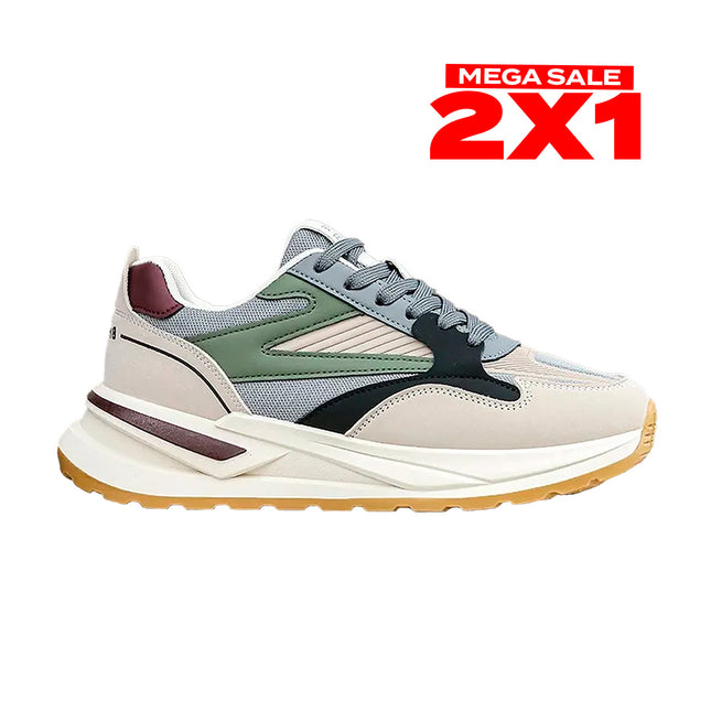 Zapatillas Hombre Sierra Gris Moqenko